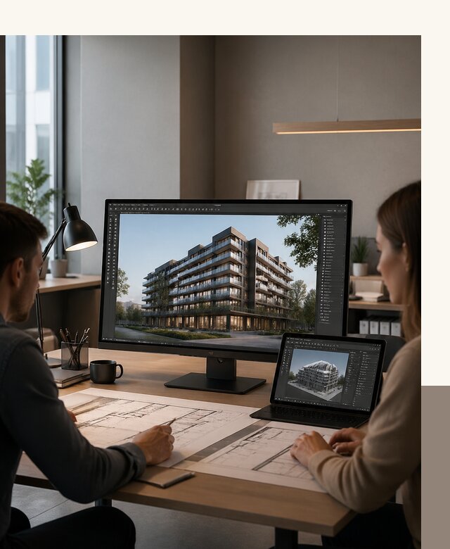 3D визуализация архитектуры и объектов строительства в Екатеринбурге