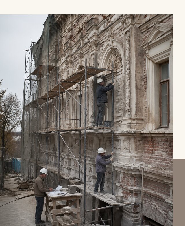 Реставрация объектов культурного наследия под ключ в Екатеринбурге