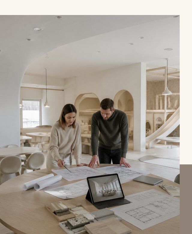 Дизайн детского центра в Екатеринбурге с разработкой интерьера